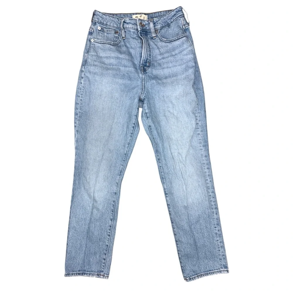 Madewell The Curvy Perfect Vintage Jean In A‎ Light Blue Wash Women’s Size 26 - Picture 2 of 10